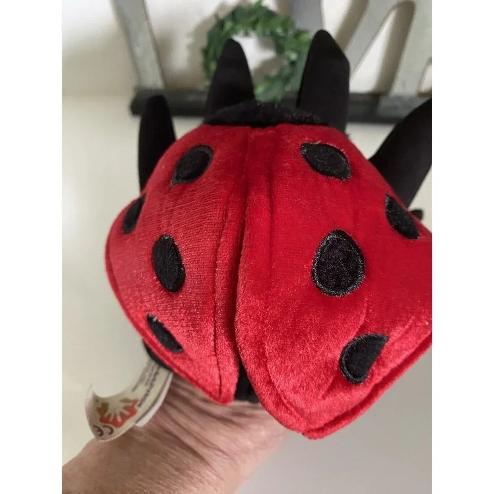 Folktails by Folkmanis Hand Puppet Lady Bug Red 5